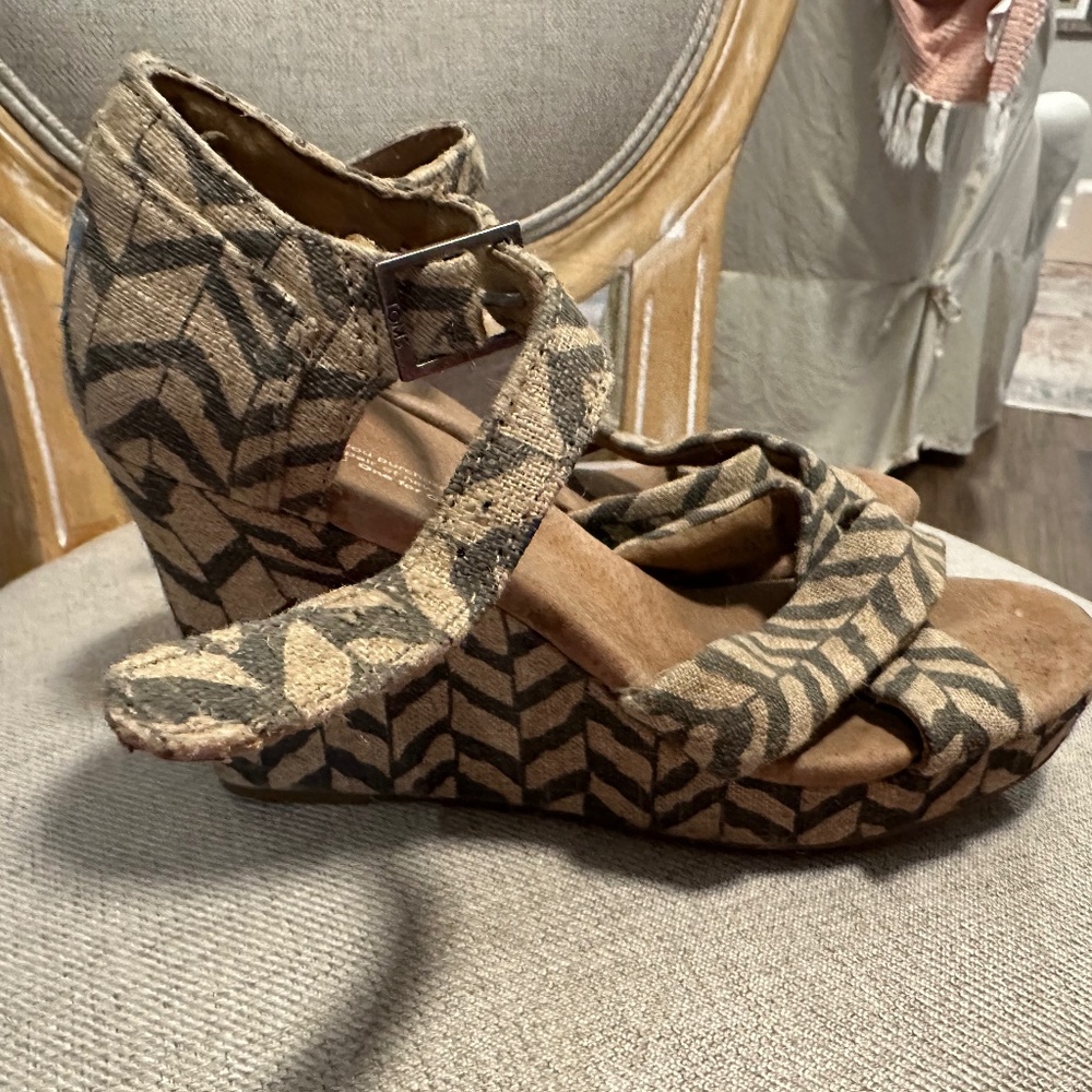 Tim’s espadrilles
